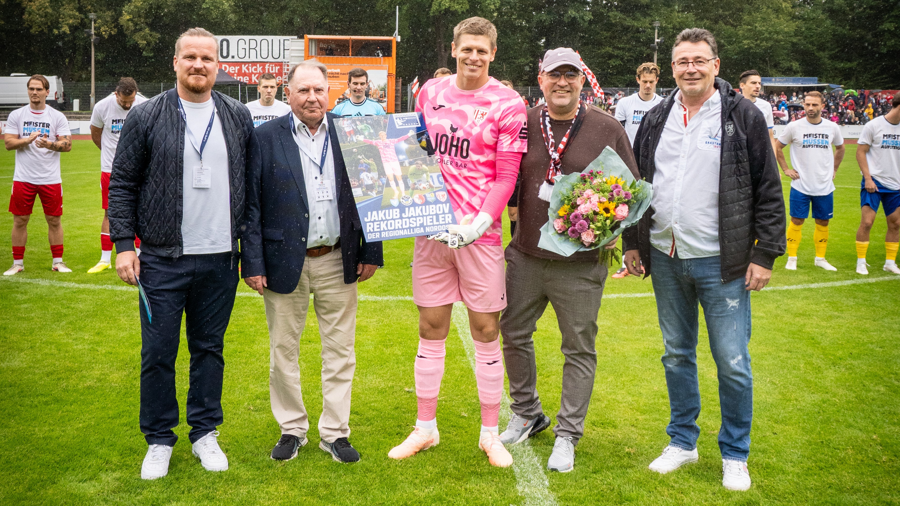 Jakub Jakubov ist neuer Rekordspieler der Regionalliga Nordost